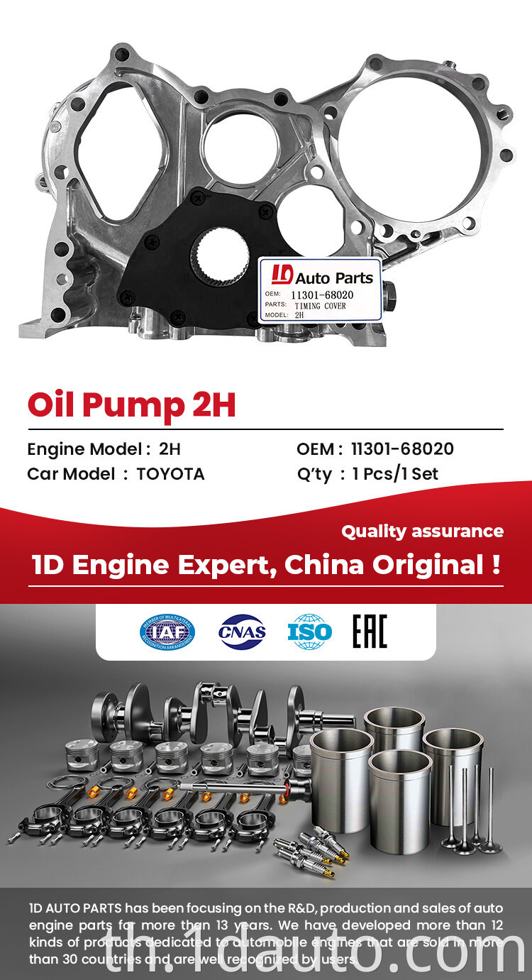 Toyota 2H Engine Oil Pump Original